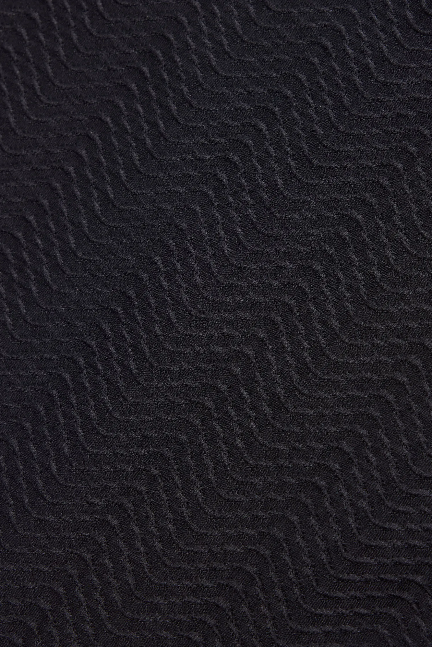 Bañador juvenil cut-out texturizado negro