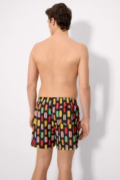 Bañador medio estampado hot dog multicolor Sockarrats
