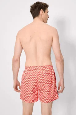 Bañador medio estampado étnico