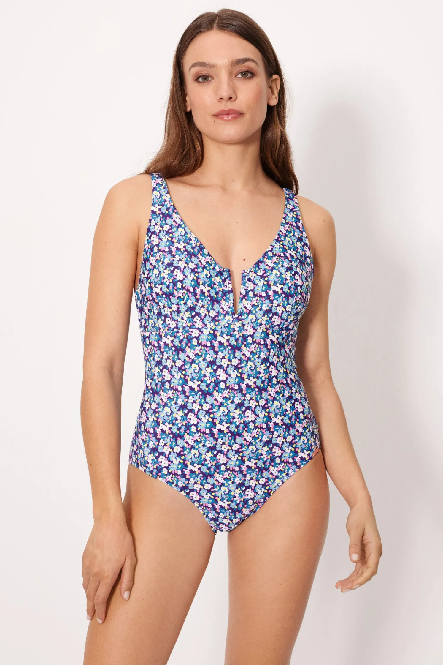 Bañador moldeador liberty azul copa B