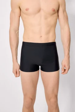 Bañador tipo bóxer básico negro