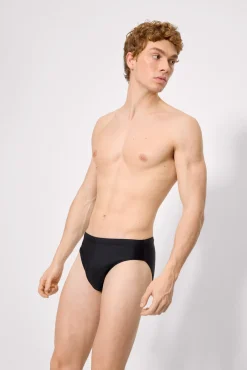 Bañador tipo slip básico negro