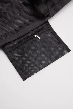 Bolso de playa calado negro