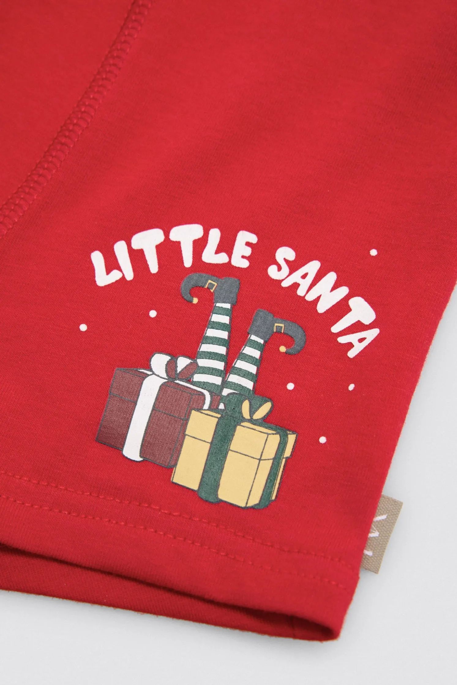 Boxer infantil estampado navideño
