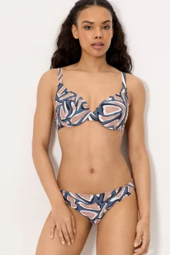 Braga bikini estampada