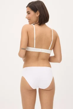Braga midi hipster algodón blanca
