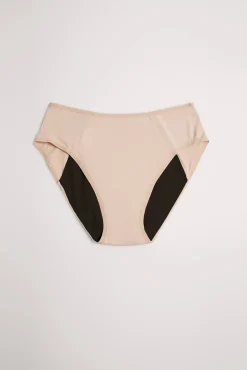 Braga midi menstrual nude