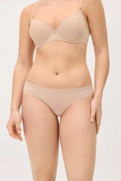Braga mini adapt encaje con acabados invisibles nude