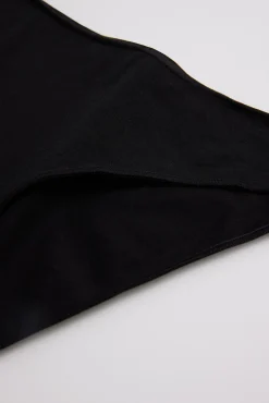 Braga mini algodón negro
