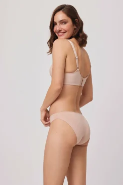 Braga mini algodón nude