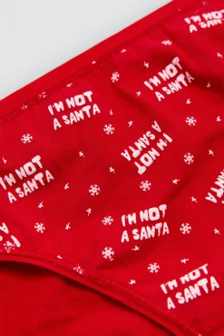 Braguita juvenil estampado navideño
