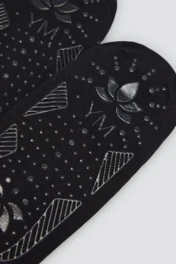 Calcetines antideslizantes para Yoga y Pilates negro