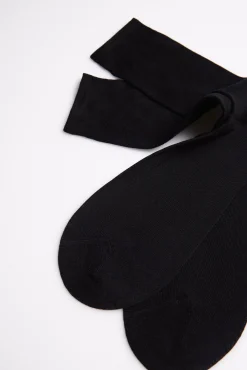Calcetines básicos hilo de escocia negro