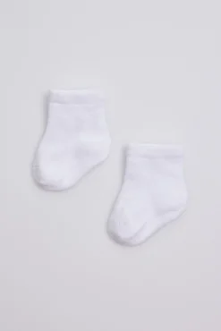 Calcetines básicos recién nacido blanco