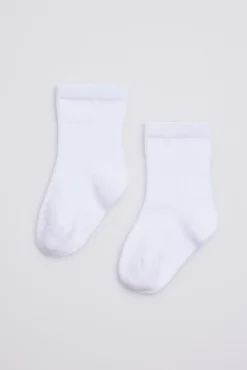 Calcetines clásicos algodón blanco