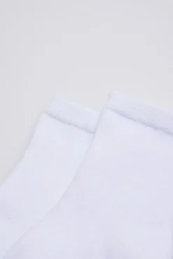 Calcetines clásicos algodón blanco