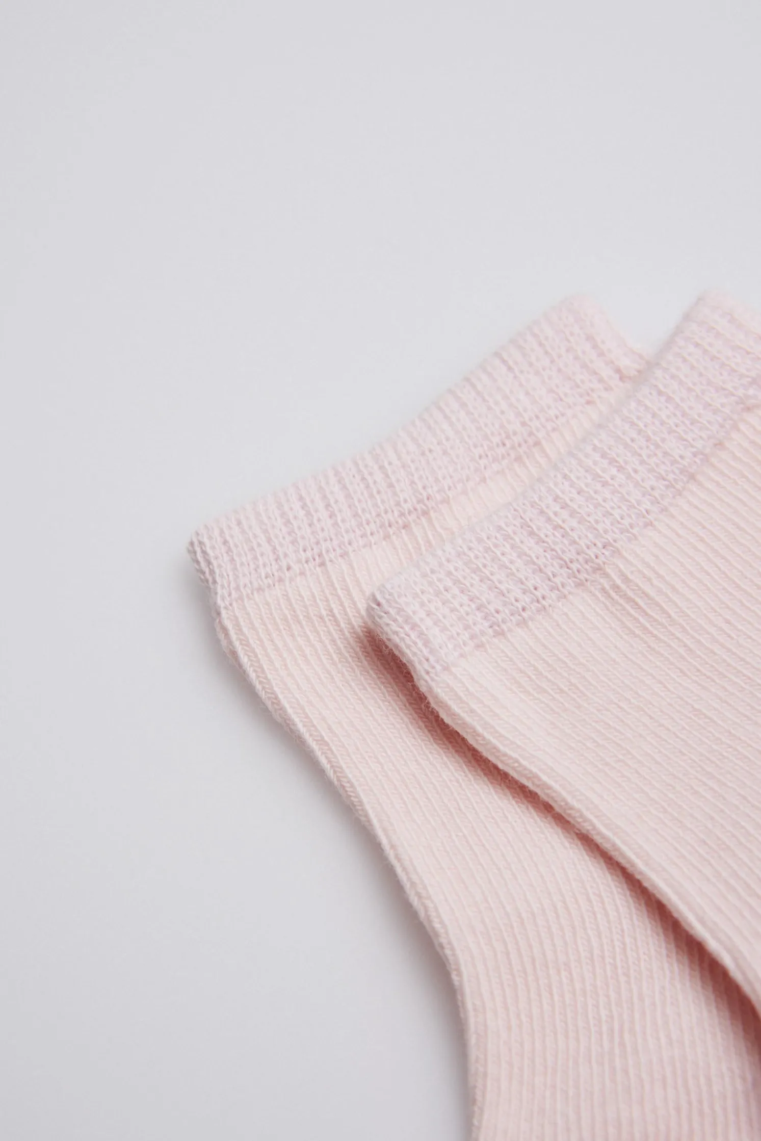 Calcetines clásicos algodón rosa