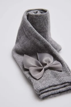 Calcetines largos gris