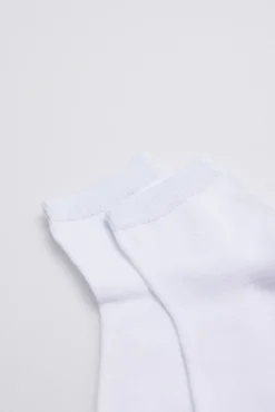 Calcetines perlé infantil blanco