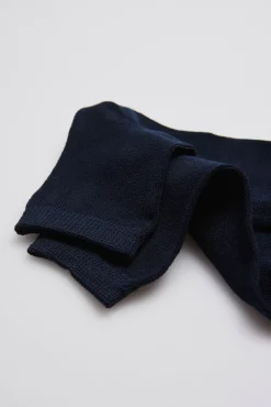 Calcetines perlé infantil marino