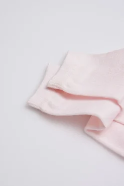 Calcetines perlé infantil rosa