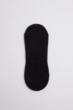 Calcetines pinky básicos invisibles negro