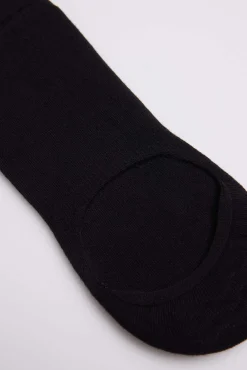 Calcetines pinky básicos invisibles negro