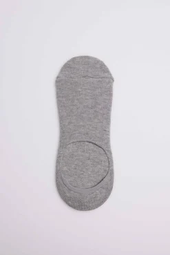 Calcetines pinky básicos invisibles gris