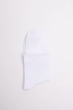 Calcetines sin puño transpirables blanco