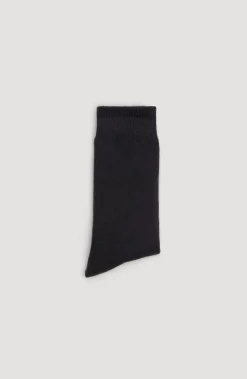 Calcetines térmicos con rizo negro