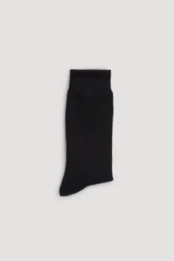 Calcetines térmicos con rizo negro