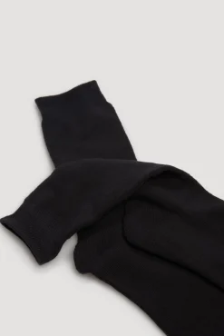 Calcetines térmicos con rizo negro