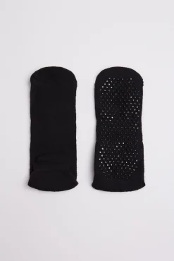 Calcetines yoga y pilates algodón negro