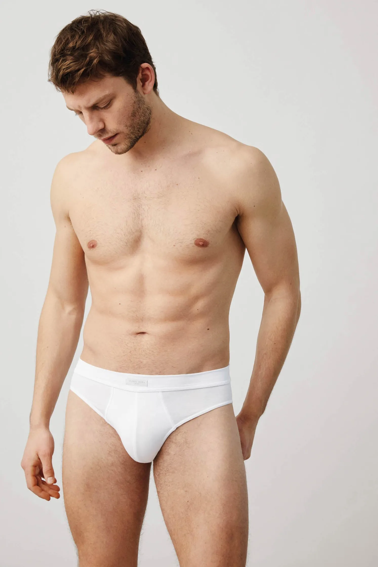 Calzoncillos slip básicos blanco