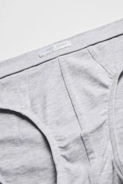 Calzoncillos slip básicos gris