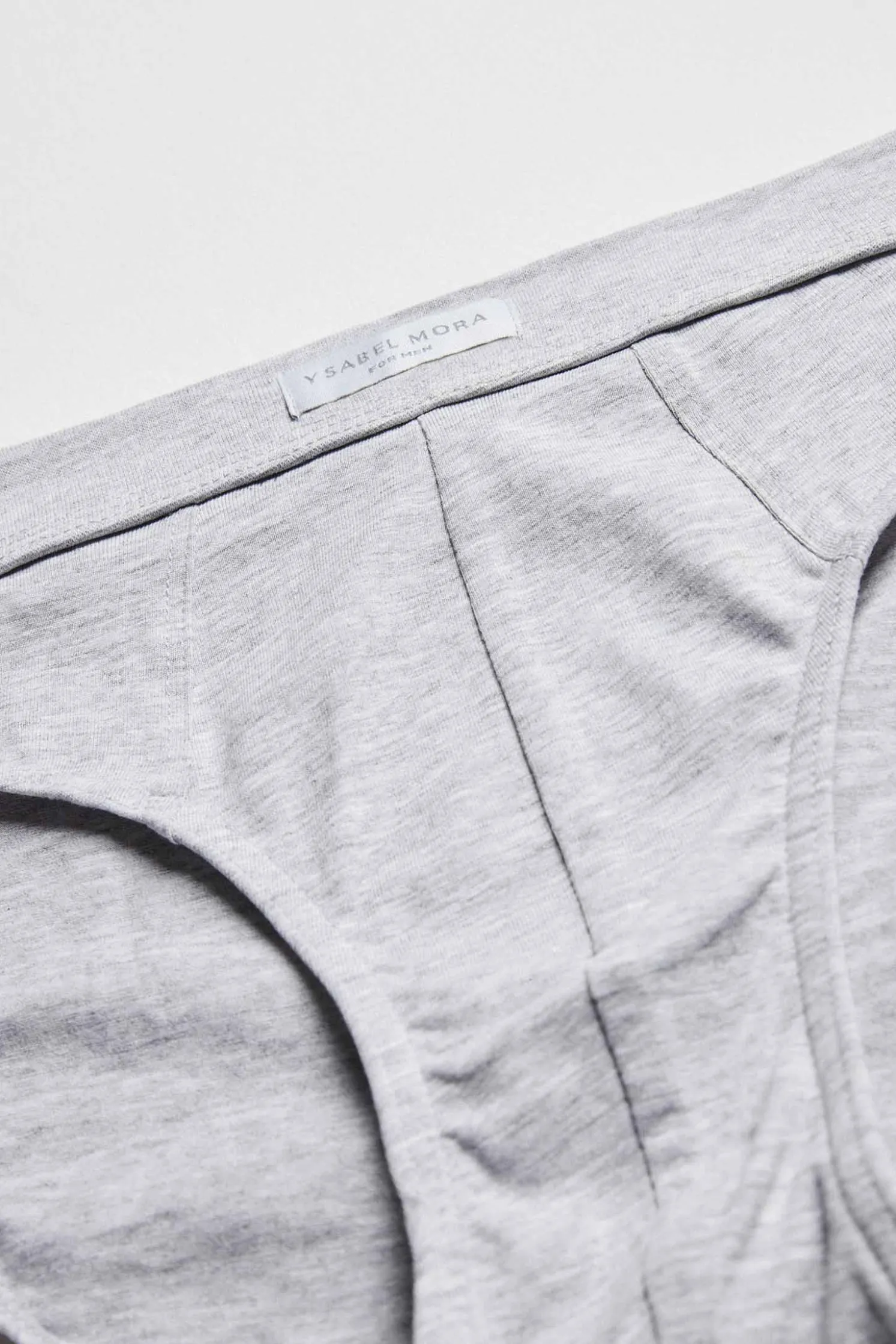 Calzoncillos slip básicos gris