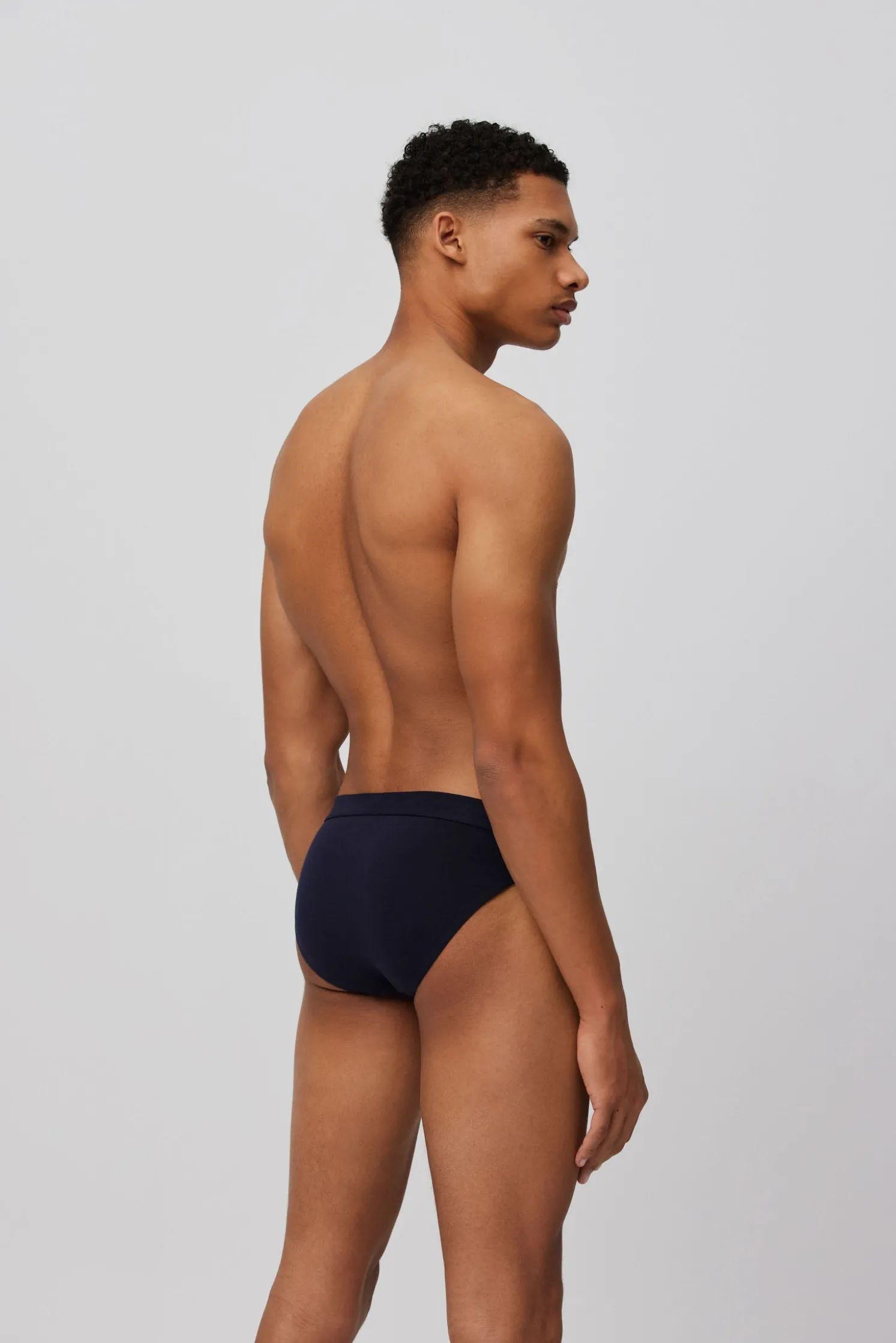 Calzoncillos slip básicos marino