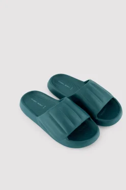 Chanclas hombre ligeras verde