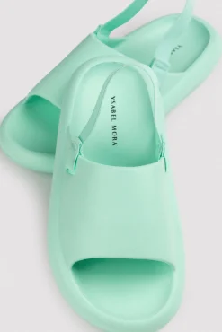 Chanclas infantiles verde