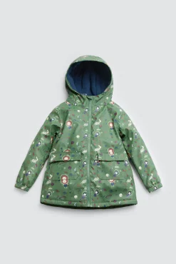 Chubasquero infantil con forro interior polar Cosmos