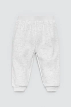 Conjunto bebé básico sudadera y jogger gris