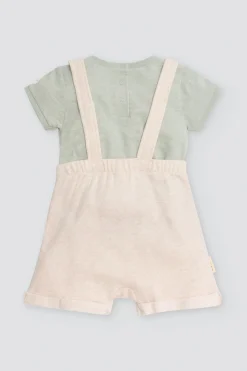 Conjunto bebé manga corta