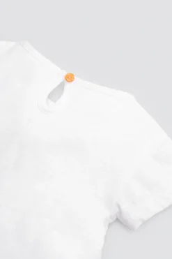 Conjunto bebé manga corta estampado verduras