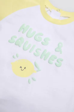 Conjunto bebé manga corta Hugs & Squishes