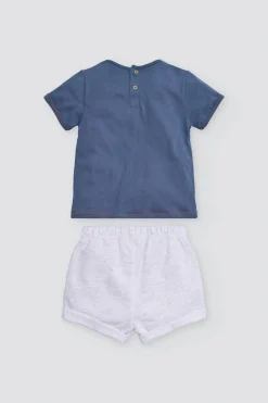 Conjunto bebé manga corta Yeah
