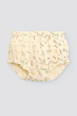 Conjunto bebé sin mangas estampado verano