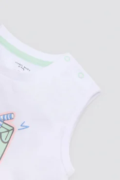 Conjunto bebé sin mangas Limonade