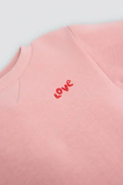 Conjunto chándal bebé manga larga ENJOY rosa