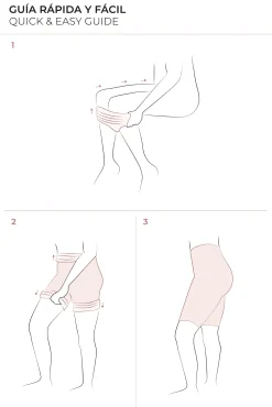 Faja alta reductora compresión alta nude