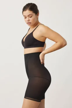 Faja alta reductora negro